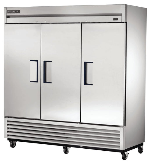 True T-72F-HC Reach-In Freezer, 78 1/8" Wide, 3 Doors, 9 Shelves, T-Series - TheChefStore.Com