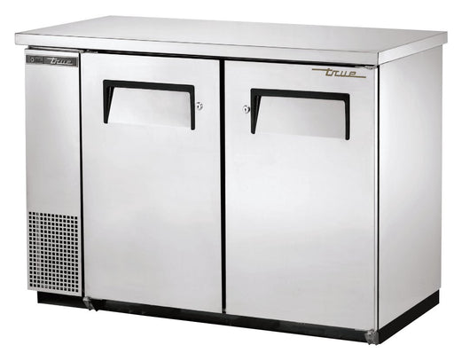 True TBB-24-48-S-HC Back Bar Cooler, 49 1/8" Wide, 2 Doors - TheChefStore.Com