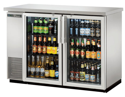 True TBB-24-48G-S-HC-LD Back Bar Cooler, 49 1/8" Wide, 2 Doors - TheChefStore.Com