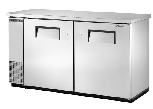 True TBB-24-60-S-HC Back Bar Cooler, 61 1/8" Wide, 2 Doors - TheChefStore.Com