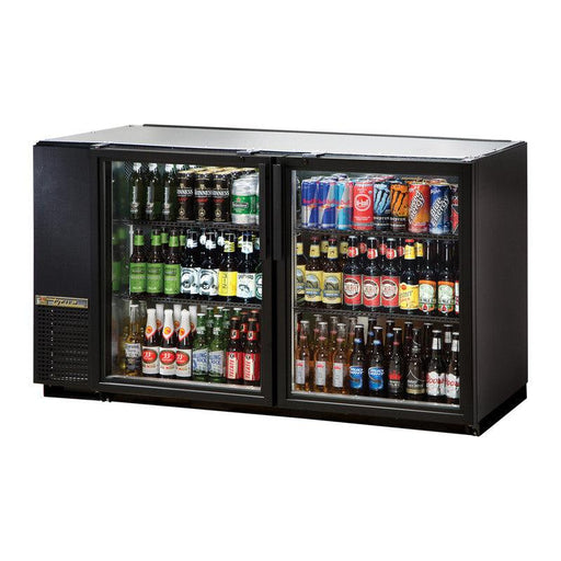 True TBB-24GAL-60G-HC-LD Back Bar Cooler, 59 7/8" Wide, 2 Doors - TheChefStore.Com