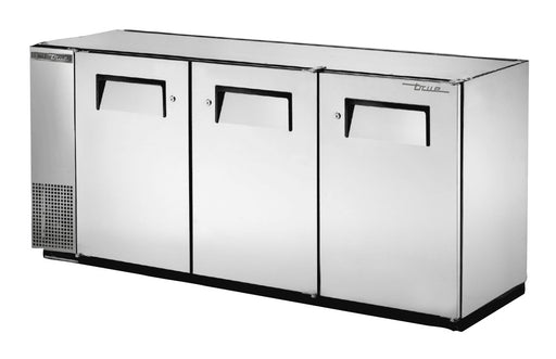 True TBB-24GAL-72-S-HC Back Bar Cooler, 71 7/8" Wide, 3 Doors - TheChefStore.Com