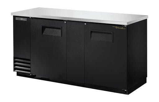 True TBB-3-HC Back Bar Cooler, 69 1/8" Wide, 2 Doors - TheChefStore.Com