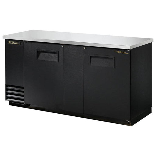 True TBB-3-HC Back Bar Cooler, 69 1/8" Wide, 2 Doors - TheChefStore.Com