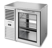 True TBR36-PTSZ1-L-S-G-G-1 Pass-Thru Back Bar Cooler, 36" Wide, 2 Doors - TheChefStore.Com