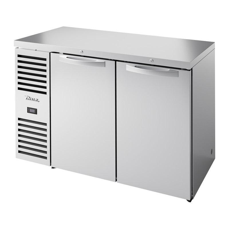 True TBR52-RISZ1-L-S-SS-1 Back Bar Cooler, 52" Wide, 2 Doors - TheChefStore.Com