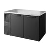 True TBR60-PTSZ1-L-B-SS-SS-1 Pass-Thru Back Bar Cooler, 60" Wide, 4 Doors - TheChefStore.Com