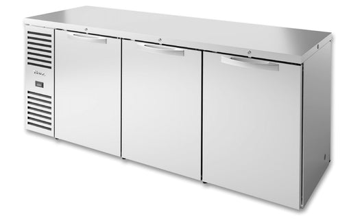 True TBR84-PTSZ1-L-S-SSS-SSS-1 Pass-Thru Back Bar Cooler, 84" Wide, 6 Doors - TheChefStore.Com