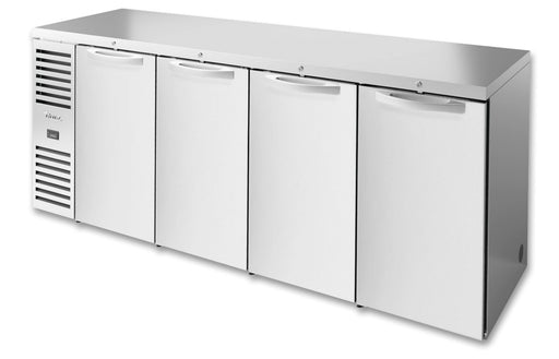 True TBR92-RISZ1-L-S-SSSS-1 Back Bar Cooler, 92" Wide, 4 Doors - TheChefStore.Com