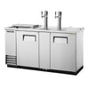 True TDD-3CT-S-HC Beer Dispenser, 69 1/8" Wide, 2 Doors - TheChefStore.Com