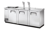 True TDD-4CT-S-HC Beer Dispenser, 90 3/8" Wide, 3 Doors - TheChefStore.Com