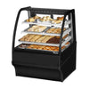 True TDM-DC-36-GE/GE-B-W Non-Refrigerated Bakery Display Case, 36 1/4" Wide, 2 Doors, 3 Shelves - TheChefStore.Com