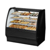 True TGM-DC-48-SC/SC-S-W Non-Refrigerated Bakery Display Case, 48 1/4" Wide, 2 Doors, 6 Shelves - TheChefStore.Com