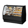 True TGM-DZ-59-SC/SC-S-W Refrigerated and Non Refrigerated Display Case, 59 1/4" Wide, 2 Doors, 6 Shelves - TheChefStore.Com