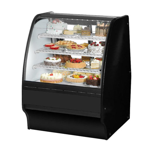 True TGM - R - 36 - SC/SC - S - W Refrigerated Bakery Display Case, 36 1/4" Wide, 2 Doors, 6 Shelves