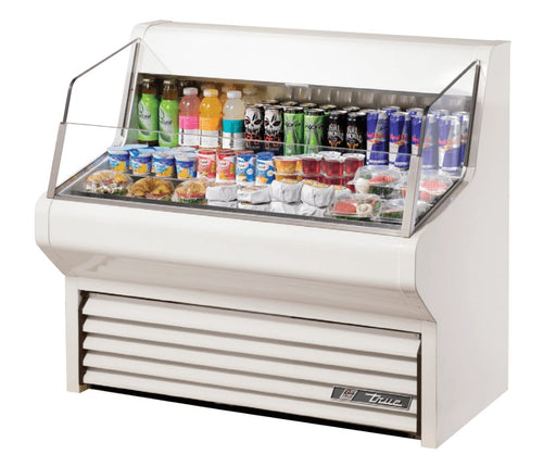 True THAC-48-LD Open Refrigerated Display Merchandiser, 48 1/8" Wide, 3 Shelves - TheChefStore.Com