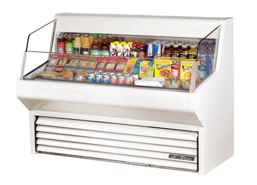 True THAC-60-LD Open Refrigerated Display Merchandiser, 60 1/8" Wide, 3 Shelves - TheChefStore.Com