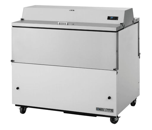 True TMC-49-DS-HC Milk Cooler, 49" Wide, 4 Doors, 12 Crate Capacity, 3 Floor Racks - TheChefStore.Com