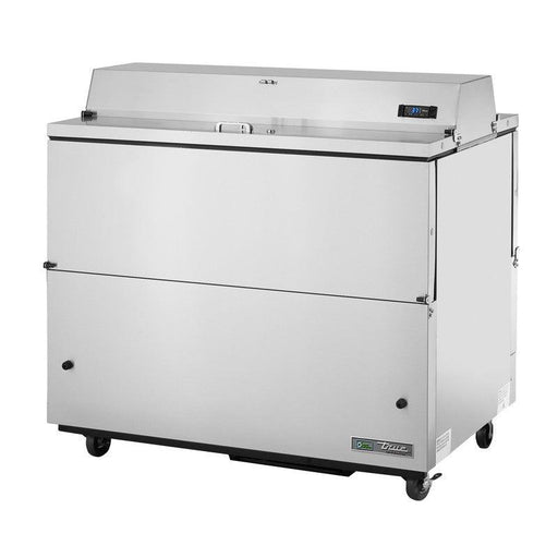 True TMC-49-S-DS-SS-HC Milk Cooler, 49" Wide, 4 Doors, 12 Crate Capacity, 3 Floor Racks - TheChefStore.Com