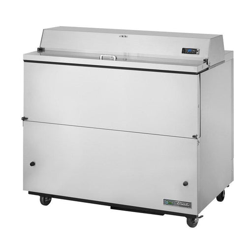 True TMC-49-S-SS-HC Milk Cooler, 49" Wide, 2 Doors, 12 Crate Capacity, 3 Floor Racks - TheChefStore.Com