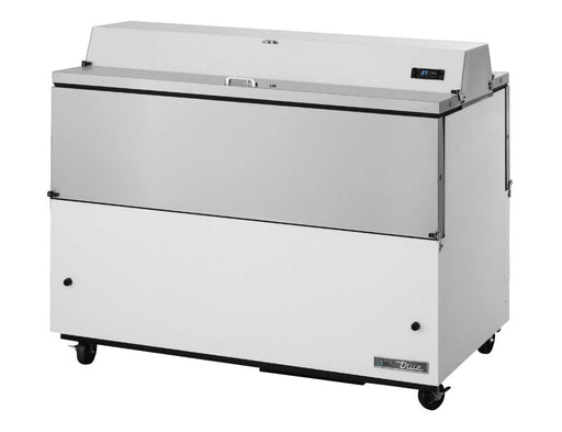 True TMC-58-DS-HC Milk Cooler, 58" Wide, 4 Doors, 16 Crate Capacity, 3 Floor Racks - TheChefStore.Com