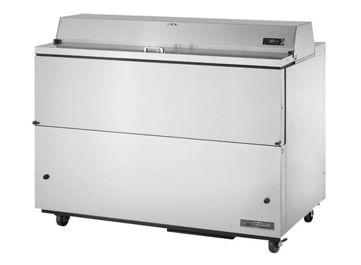 True TMC-58-S-HC Milk Cooler, 58" Wide, 2 Doors, 16 Crate Capacity, 3 Floor Racks - TheChefStore.Com