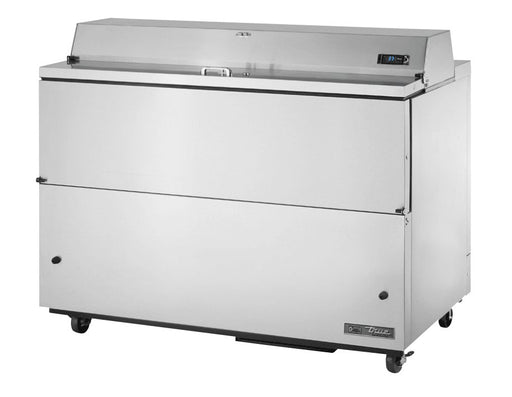 True TMC-58-S-SS-HC Milk Cooler, 58" Wide, 2 Doors, 16 Crate Capacity, 3 Floor Racks - TheChefStore.Com