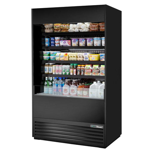 True TOAM-48-HC~NSL01 Open Refrigerated Display Merchandiser, 48" Wide, 4 Shelves - TheChefStore.Com