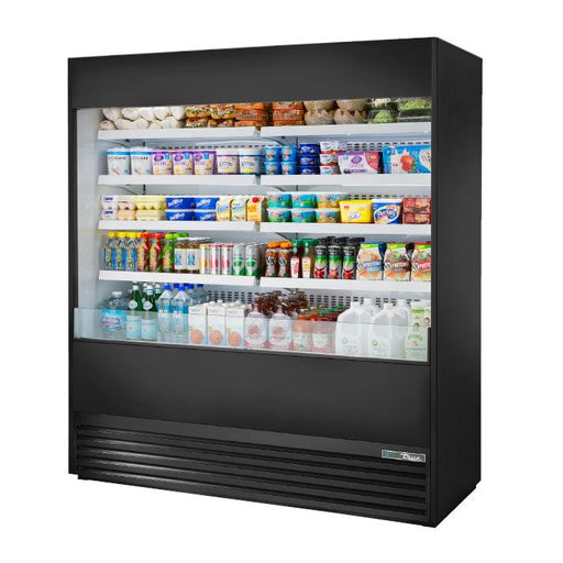 True TOAM-72-HC~NSL01 Open Refrigerated Display Merchandiser, 72" Wide, 8 Shelves - TheChefStore.Com