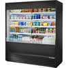 True TOAM-72-HC~NSL01 Open Refrigerated Display Merchandiser, 72" Wide, 8 Shelves - TheChefStore.Com