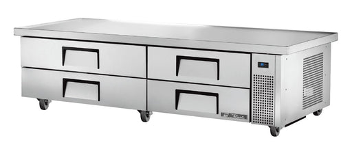 True TRCB-82-86 Refrigerated Base, 86 1/4" Wide, 4 Drawer - TheChefStore.Com