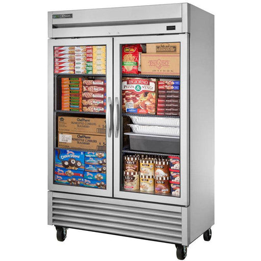 True TS-49FG-HC~FGD01 Reach-In Freezer, 54 1/8" Wide, 2 Doors, 6 Shelves, TS Series - TheChefStore.Com