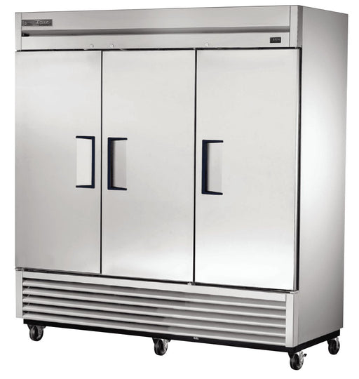 True TS-72-HC Reach-In Refrigerator, 78 1/8" Wide, 3 Doors, 9 Shelves, TS Series - TheChefStore.Com