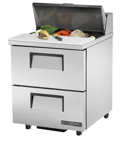 True TSSU-27-08D-2-ADA-HC Sandwich Prep Table, 27 5/8" Wide, 8 Pans (Tops) - TheChefStore.Com