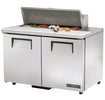 True TSSU-48-10-ADA-HC~SPEC3 Sandwich Prep Table, 483/8" Wide, 2 Doors, 4 Shelves, 10 Pans (Tops) - TheChefStore.Com