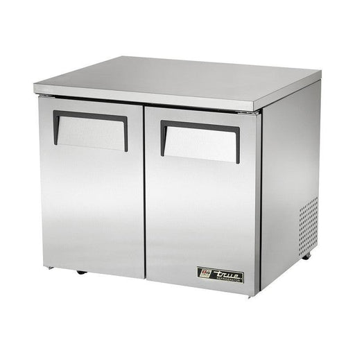 True TUC-36-LP-HC Undercounter Refrigerator, 36 3/8" Wide, 2 Doors, 4 Shelves - TheChefStore.Com