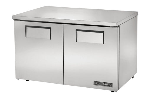 True TUC-48-LP-HC Undercounter Refrigerator, 48 3/8" Wide, 2 Doors, 4 Shelves - TheChefStore.Com