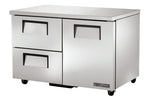 True TUC-48D-2-HC Undercounter Refrigerator, 48 3/8" Wide, 1 Door, 2 Shelves - TheChefStore.Com