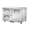 True TUC-48D-2-HC Undercounter Refrigerator, 48 3/8" Wide, 1 Door, 2 Shelves - TheChefStore.Com