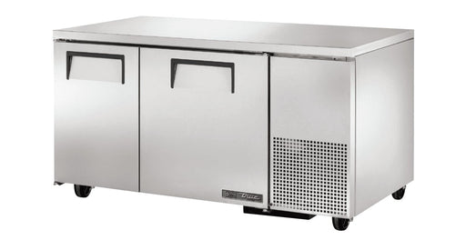 True TUC-60-32F-HC Undercounter Freezer, 60 1/4" Wide, 2 Doors, 4 Shelves - TheChefStore.Com