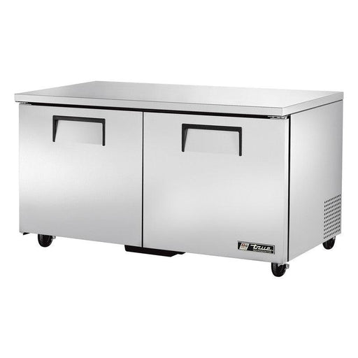 True TUC-60-HC Undercounter Refrigerator, 60 3/8" Wide, 2 Doors, 4 Shelves - TheChefStore.Com