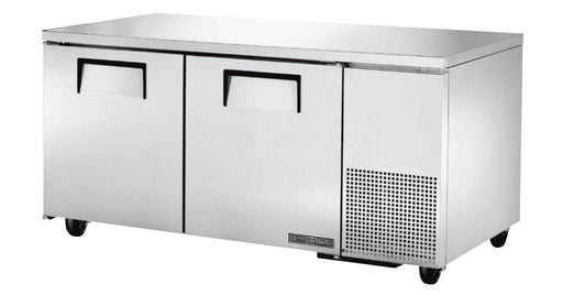 True TUC-67-HC Undercounter Refrigerator, 67 1/4" Wide, 2 Doors, 4 Shelves - TheChefStore.Com