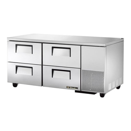 True TUC-67D-4-HC Undercounter Refrigerator, 67 1/4" Wide - TheChefStore.Com