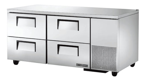 True TUC-67D-4-HC Undercounter Refrigerator, 67 1/4" Wide - TheChefStore.Com