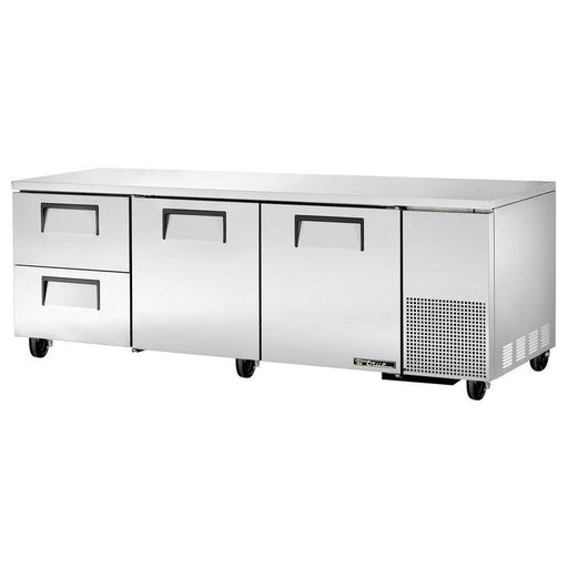 True TUC-93D-2-HC Undercounter Refrigerator, 93 1/4" Wide, 2 Doors, 4 Shelves - TheChefStore.Com