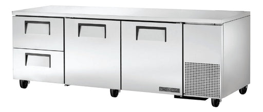 True TUC-93D-2-HC Undercounter Refrigerator, 93 1/4" Wide, 2 Doors, 4 Shelves - TheChefStore.Com