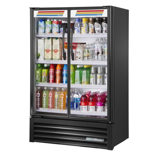 True TVM-36SL-HC~VM01 Merchandiser Refrigerator, 36" Wide, 2 Doors, 4 Shelves - TheChefStore.Com