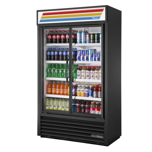 True TVM-48-HC~VM01 Merchandiser Refrigerator, 47 1/4" Wide, 2 Doors, 8 Shelves - TheChefStore.Com