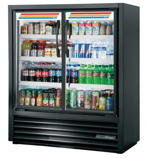 True TVM-48SL-54-HC~VM01 Merchandiser Refrigerator, 47 1/8" Wide, 2 Doors, 6 Shelves - TheChefStore.Com