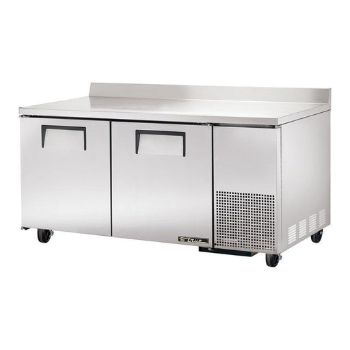 True TWT-67-HC Worktop Refrigerator, 67 1/4" Wide, 2 Doors, 4 Shelves - TheChefStore.Com